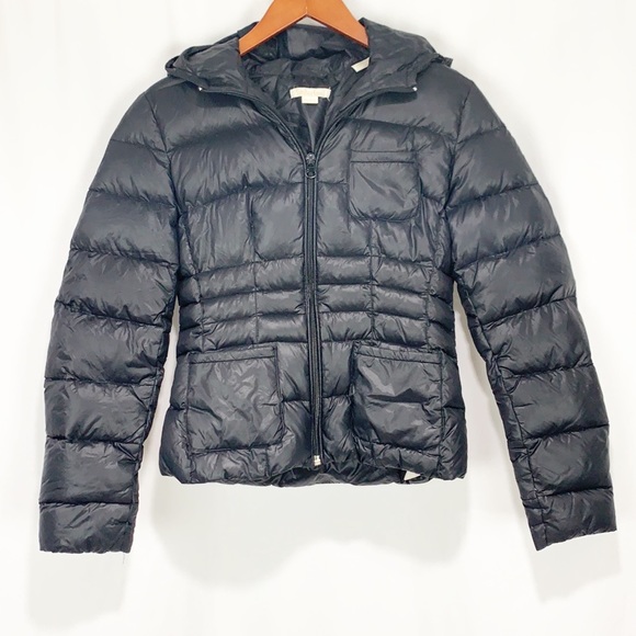 Timberland Black Down Hooded Jacket Medium - Picture 3 of 10